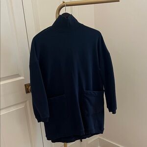 Pomander Place Women's Navy Long Sleeve Dress